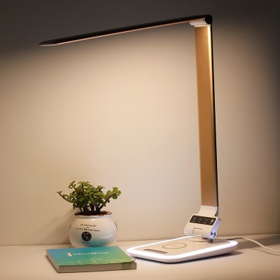 MESUN Morden Wireless Charger RGB Light Lamp Touch Sensor Smart LED Desk Lamp